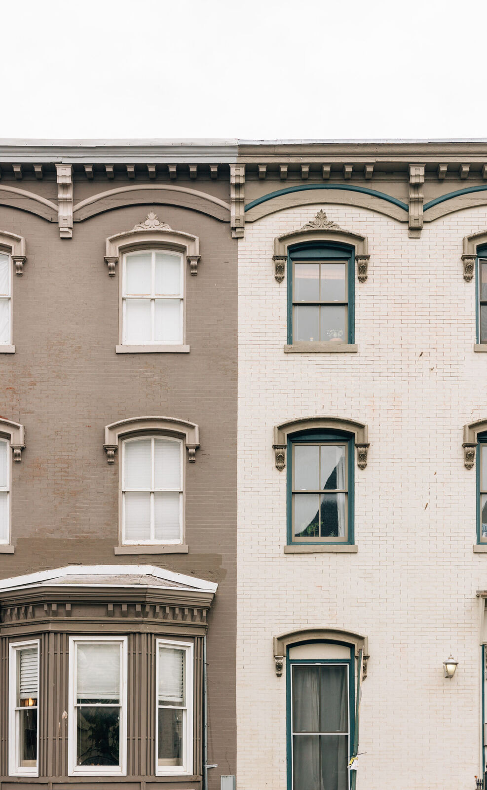 DC rowhouse street